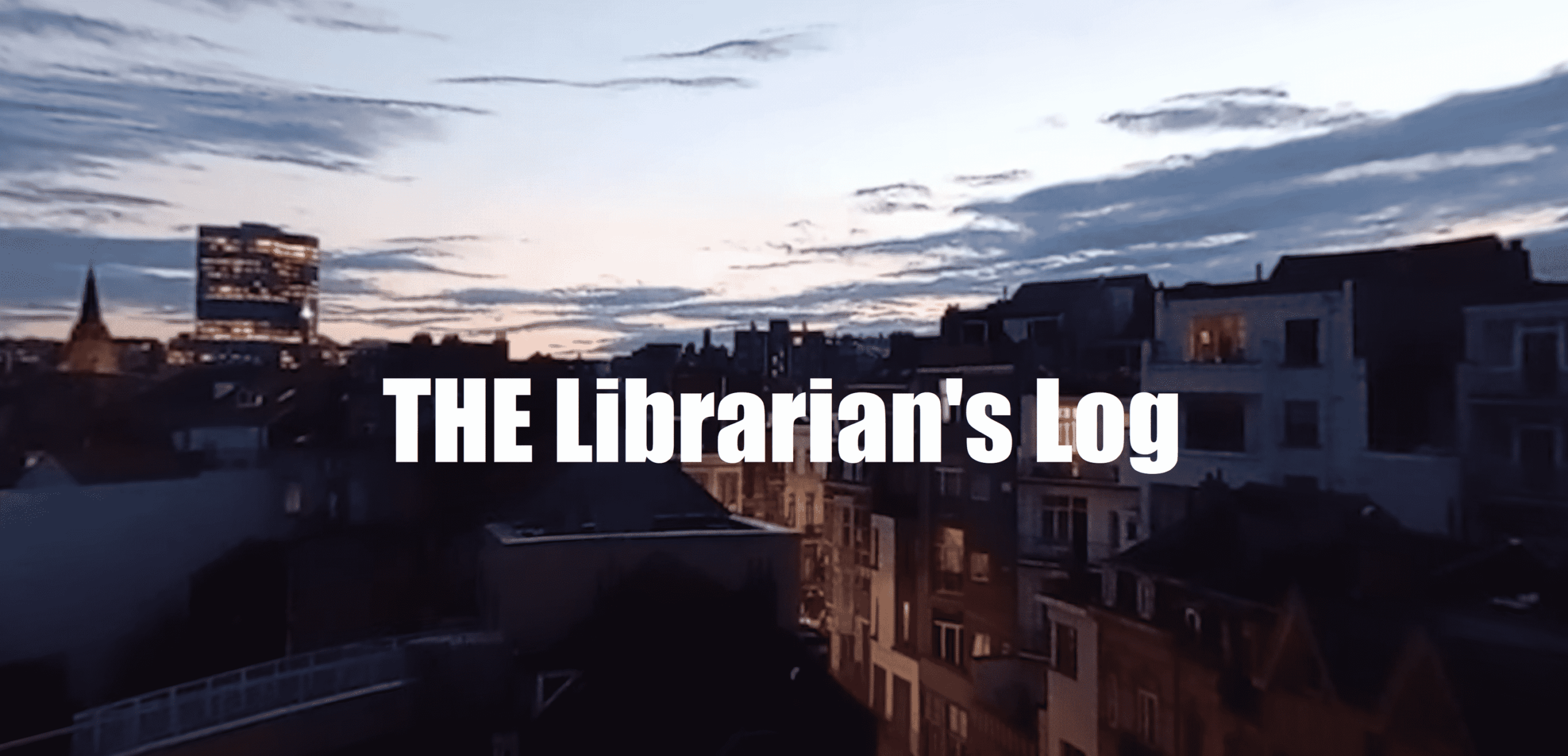 THE Golden Library - THE Librarian's Log