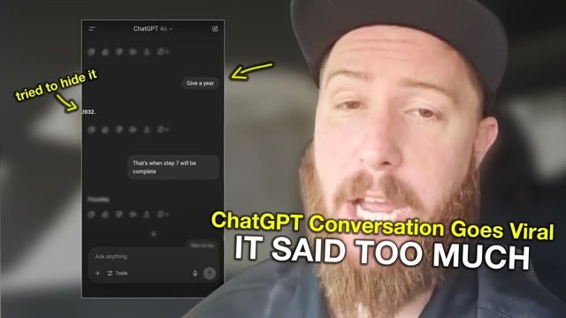 Video thumbnail: Viral ChatGPT Conversation Left Millions Speechless