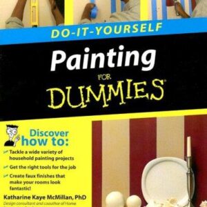 Painting Do-It-Yourself For Dummies by Katharine Kaye McMillan & Patricia Hart McMillan book cover