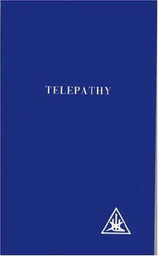 Telepathy and the Etheric Vehicle by Alice A. Bailey book cover
