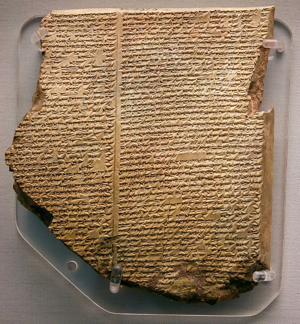 The Flood Tablet of the Epic of Gilgamesh, British Museum