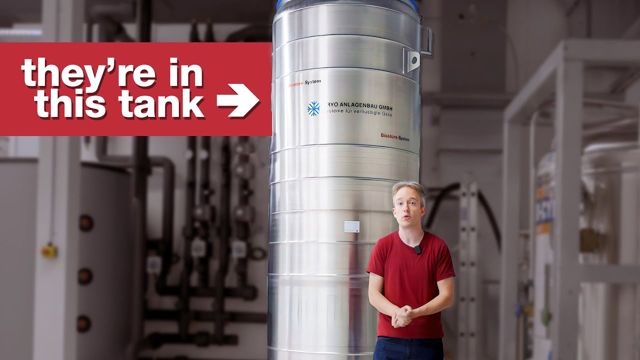 Video thumbnail: Storing dead people at −196 °C