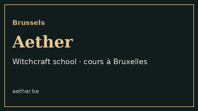 Aether title card