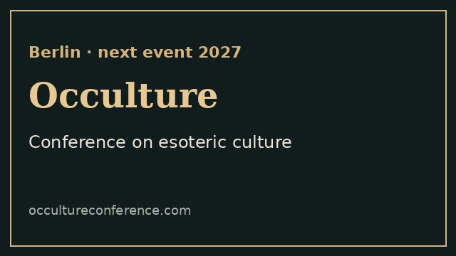 Occulture title card