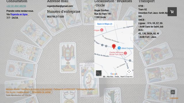 Screenshot of Roger Dzoltan, Uccle