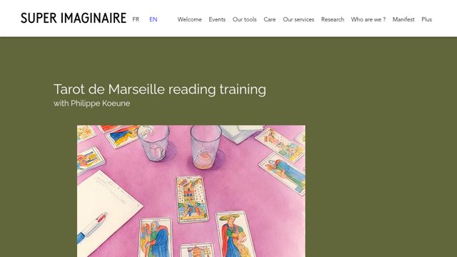 Screenshot of Super Imaginaire (Philippe Koeune)