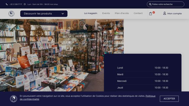 Screenshot of Univers Particulier, Saint-Gilles