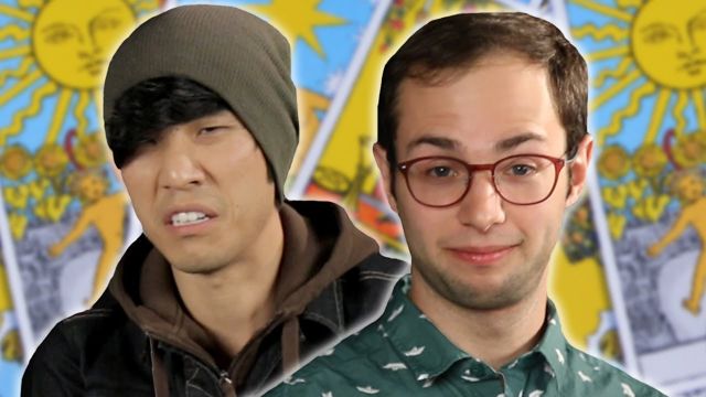 Video thumbnail: Skeptics Get Their Tarot Cards Read