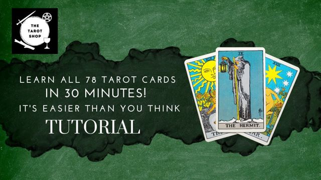 Video thumbnail: How To Read All 78 Tarot Cards in 30 Minutes!! Easier Than You Think